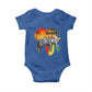 Africa Roots Baby Onesie My Roots Africa Map Black History Elephant Safari