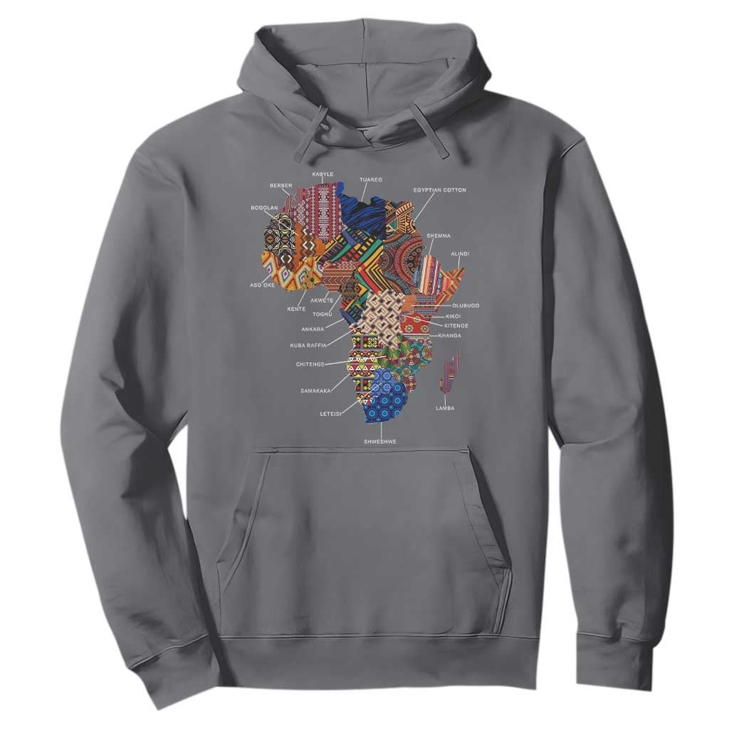 African Culture Black Fabrics Hoodie African American Heritage