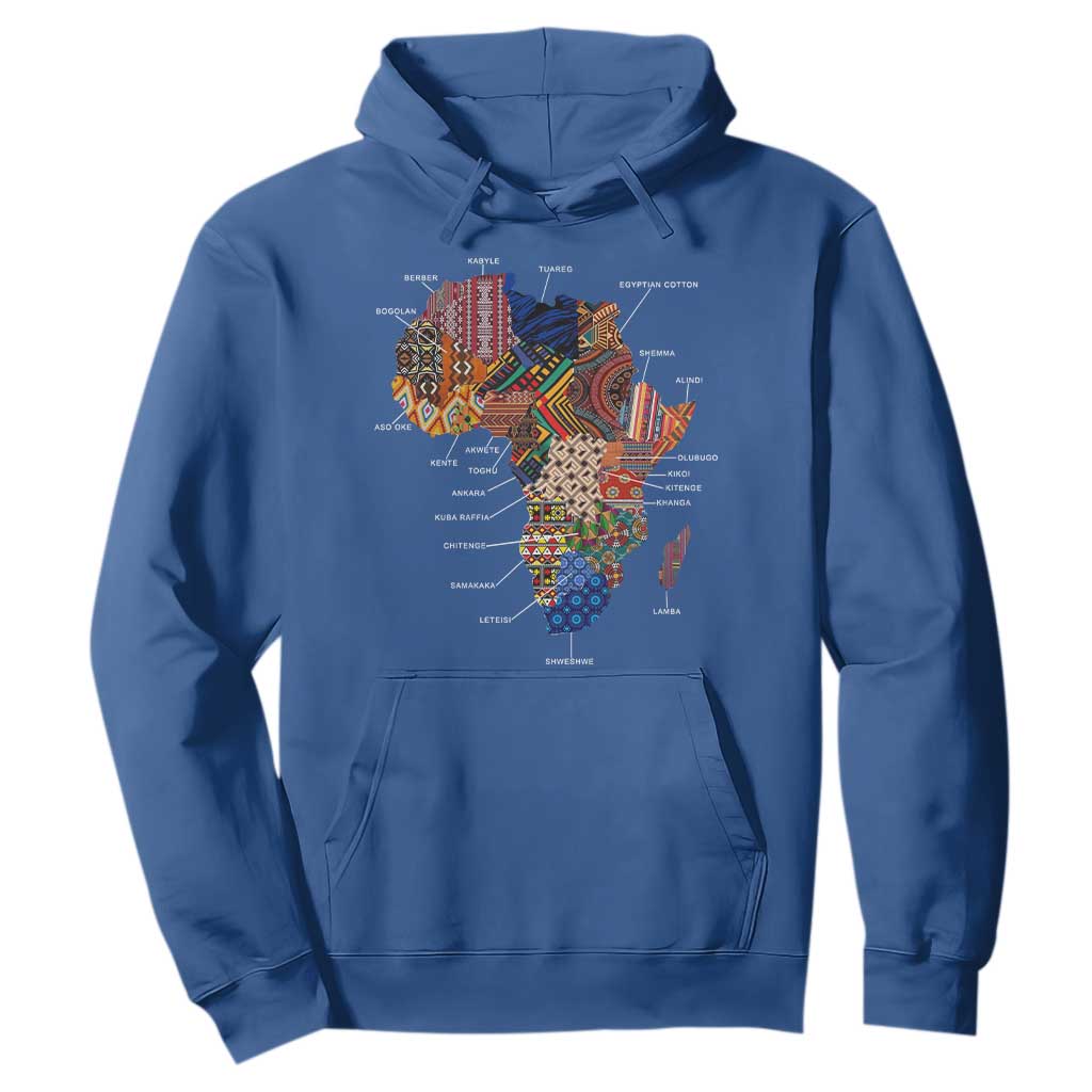 African Culture Black Fabrics Hoodie African American Heritage