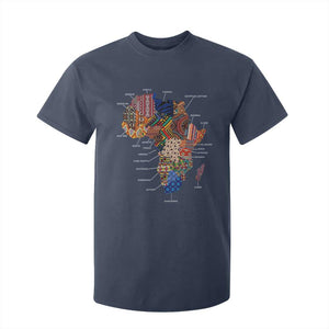 African Culture Black Fabrics T Shirt For Kid African American Heritage
