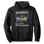 I May Live In America But My Journey Began With Gullah Geechee Hoodie Gullah Geechee Pride