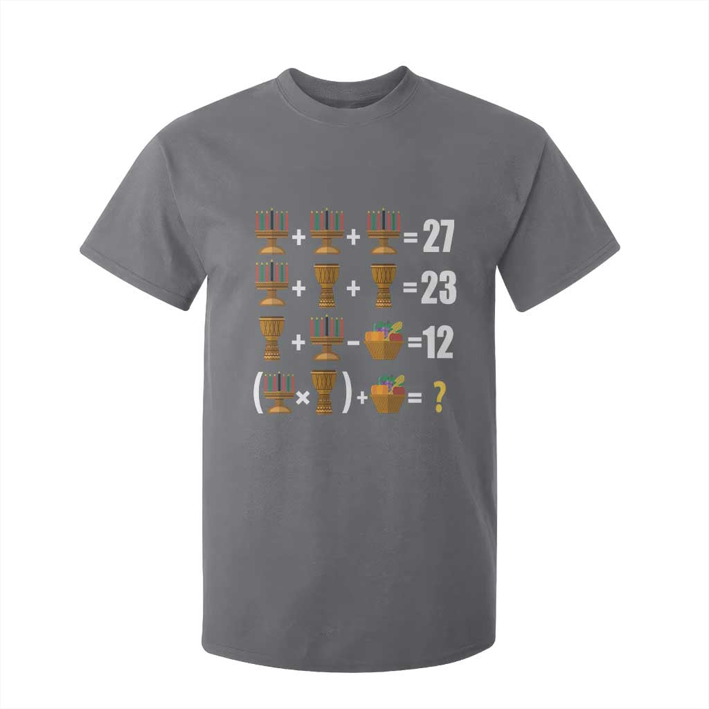 Funny 67 Kwanzaa Math T Shirt For Kid Six Seven Meme Kinara Candles African American Christmas - African Pride