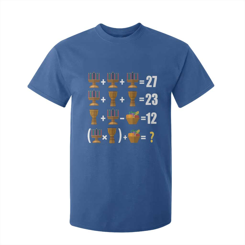 Funny 67 Kwanzaa Math T Shirt For Kid Six Seven Meme Kinara Candles African American Christmas - African Pride