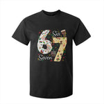 Funny 67 Kwanzaa T Shirt For Kid Six Seven Meme Kinara Candles African American Christmas - African Pride