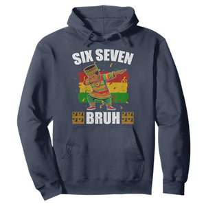 Funny 67 Kwanzaa Hoodie Six Seven Bruh Dabbing African Heritage - African Pride