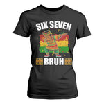 Funny 67 Kwanzaa T Shirt For Women Six Seven Bruh Dabbing African Heritage - African Pride