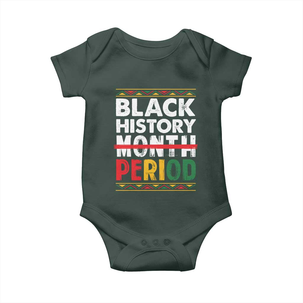 Funny Black History Period Baby Onesie Pride African American Month