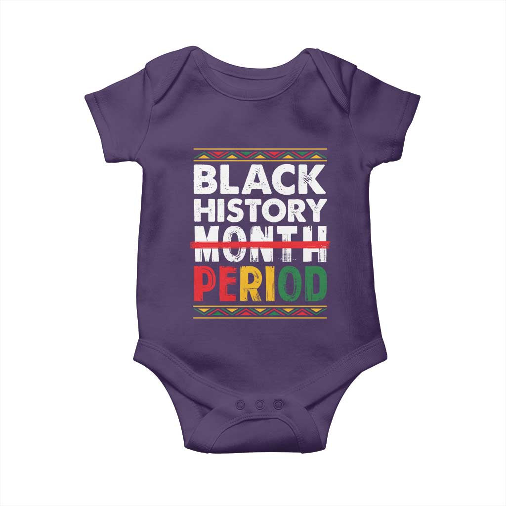 Funny Black History Period Baby Onesie Pride African American Month
