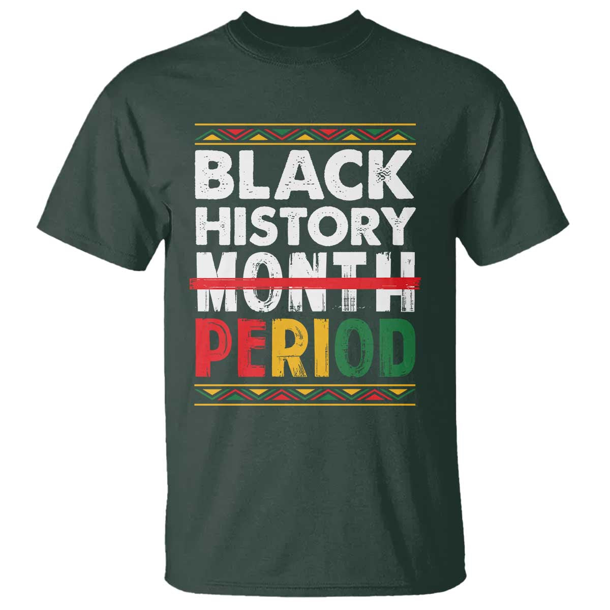 Funny Black History Period T Shirt Pride African American Month