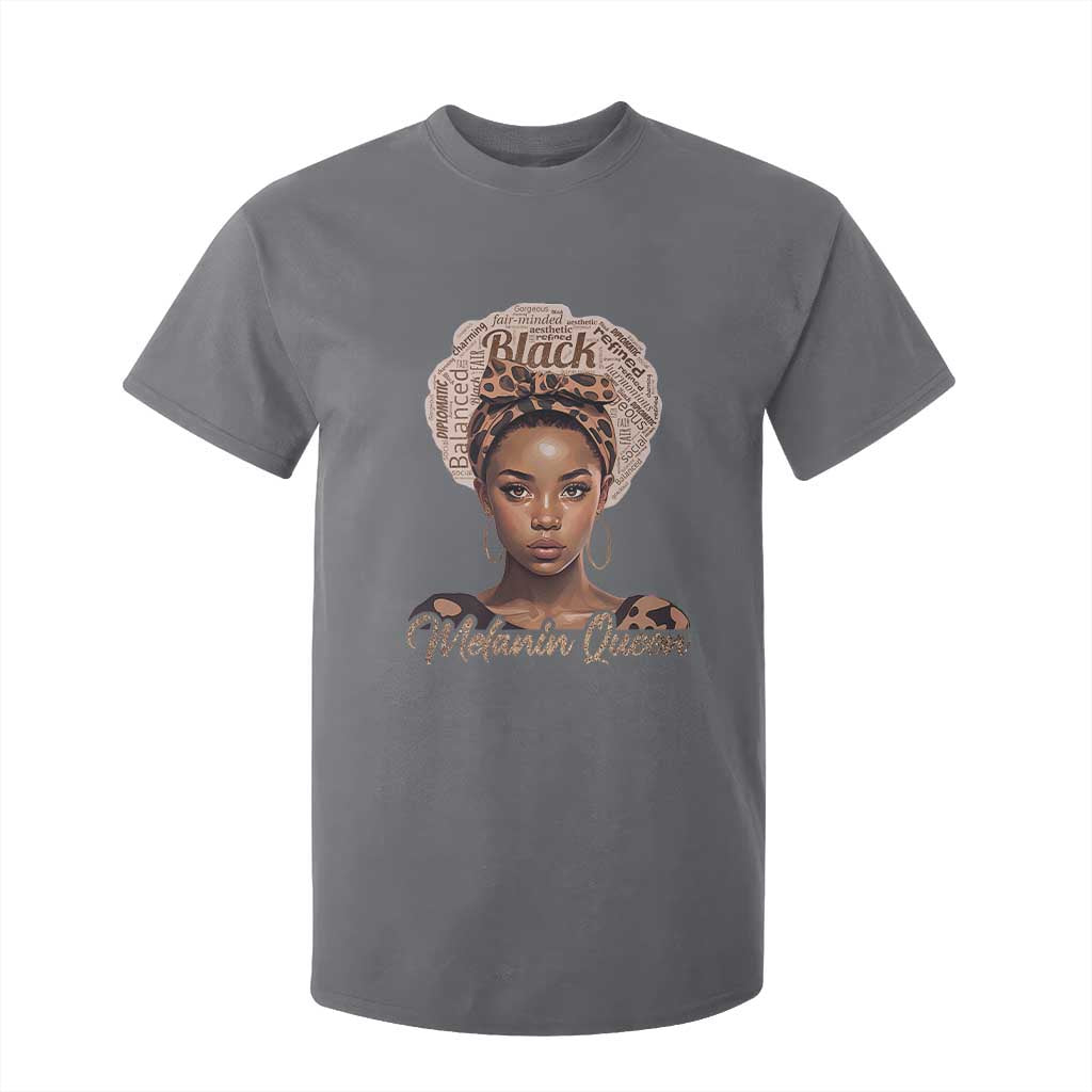Melanin Queen T Shirt For Kid Proud African American