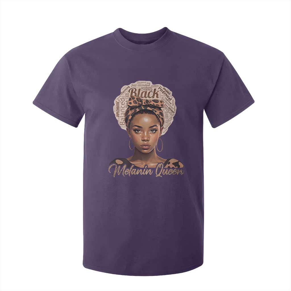 Melanin Queen T Shirt For Kid Proud African American