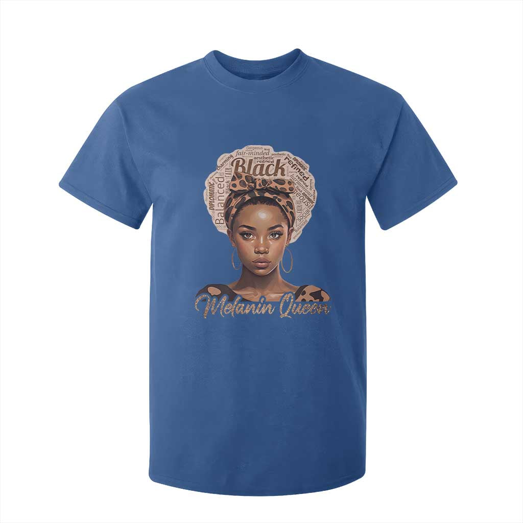 Melanin Queen T Shirt For Kid Proud African American