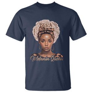 Melanin Queen T Shirt Proud African American
