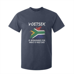 Funny Voetsek Is Afrikaans For Have A Nice Day T Shirt For Kid Saffa Flag