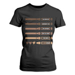 Melanin Black Teacher T Shirt For Women We Can Be Different On The Outside But We Have The Same Heart Inside