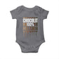 Funny Chocolit 100% Baby Onesie Melanin Black Pride African American
