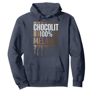 Funny Chocolit 100% Hoodie Melanin Black Pride African American