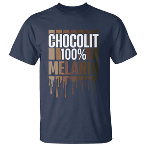Funny Chocolit 100% T Shirt Melanin Black Pride African American