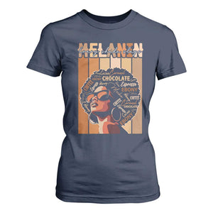 Melanin Every Shade Slays T Shirt For Women Melanin Black Afro Queen African American Pride