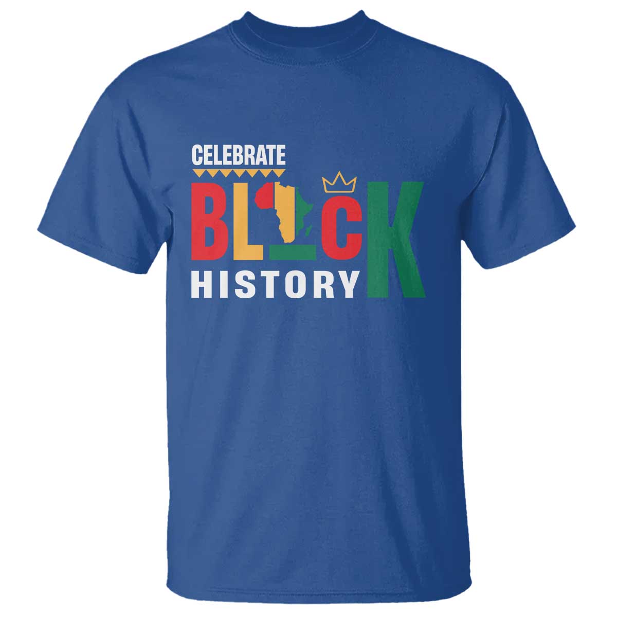 Celebrate Black History Month T Shirt African American History Africa Map