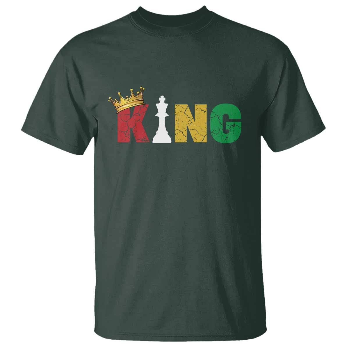 Funny Juneteenth King T Shirt Black Father Chess African American