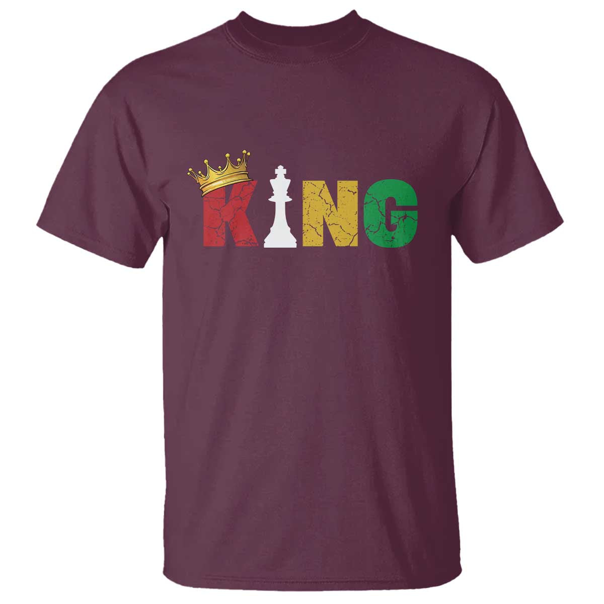 Funny Juneteenth King T Shirt Black Father Chess African American