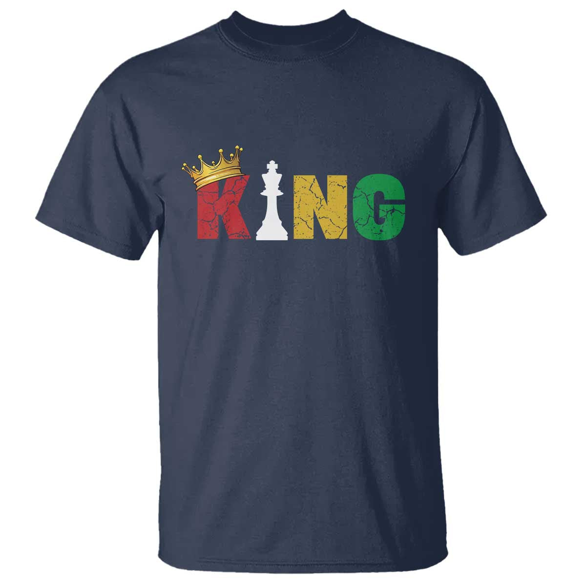Funny Juneteenth King T Shirt Black Father Chess African American