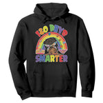 Funny 120 Days Smarter Afro African American Girl Hoodie 120th Day Of School