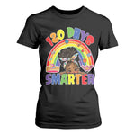 Funny 120 Days Smarter Afro African American Girl T Shirt For Women 120th Day Of School