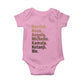 Melanin Black Pride Baby Onesie Harriet Rosa Angela Michelle Kamala Ketanji Me Black Leaders