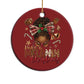 Have A Melanin Xmas African American Girl Christmas Ornament