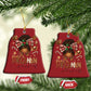 Have A Melanin Xmas African American Girl Christmas Ornament