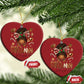 Have A Melanin Xmas African American Girl Christmas Ornament