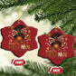 Have A Melanin Xmas African American Girl Christmas Ornament