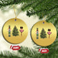 Funny Black Ballerina Afro Nutcracker Xmas African American Christmas Ornament