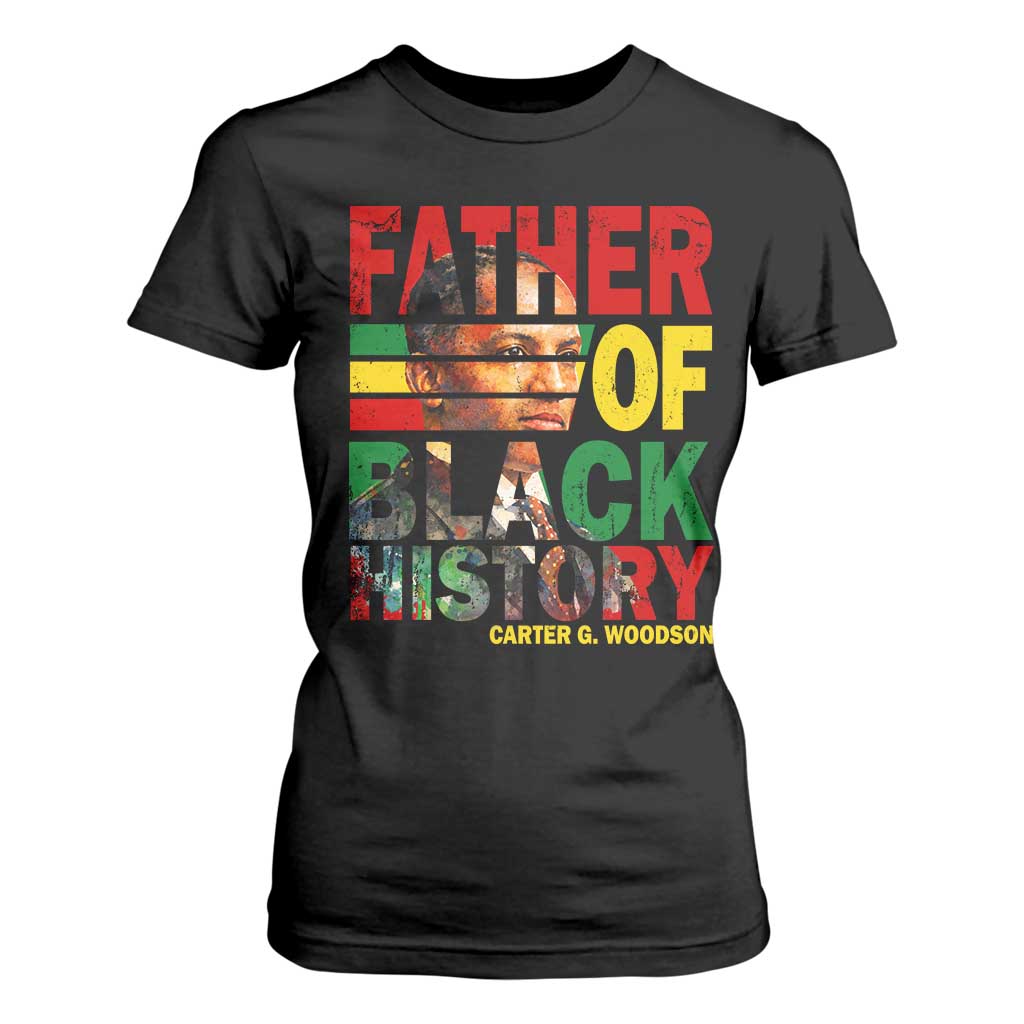 Carter G Woodson T Shirt For Women Father Of Black History Month