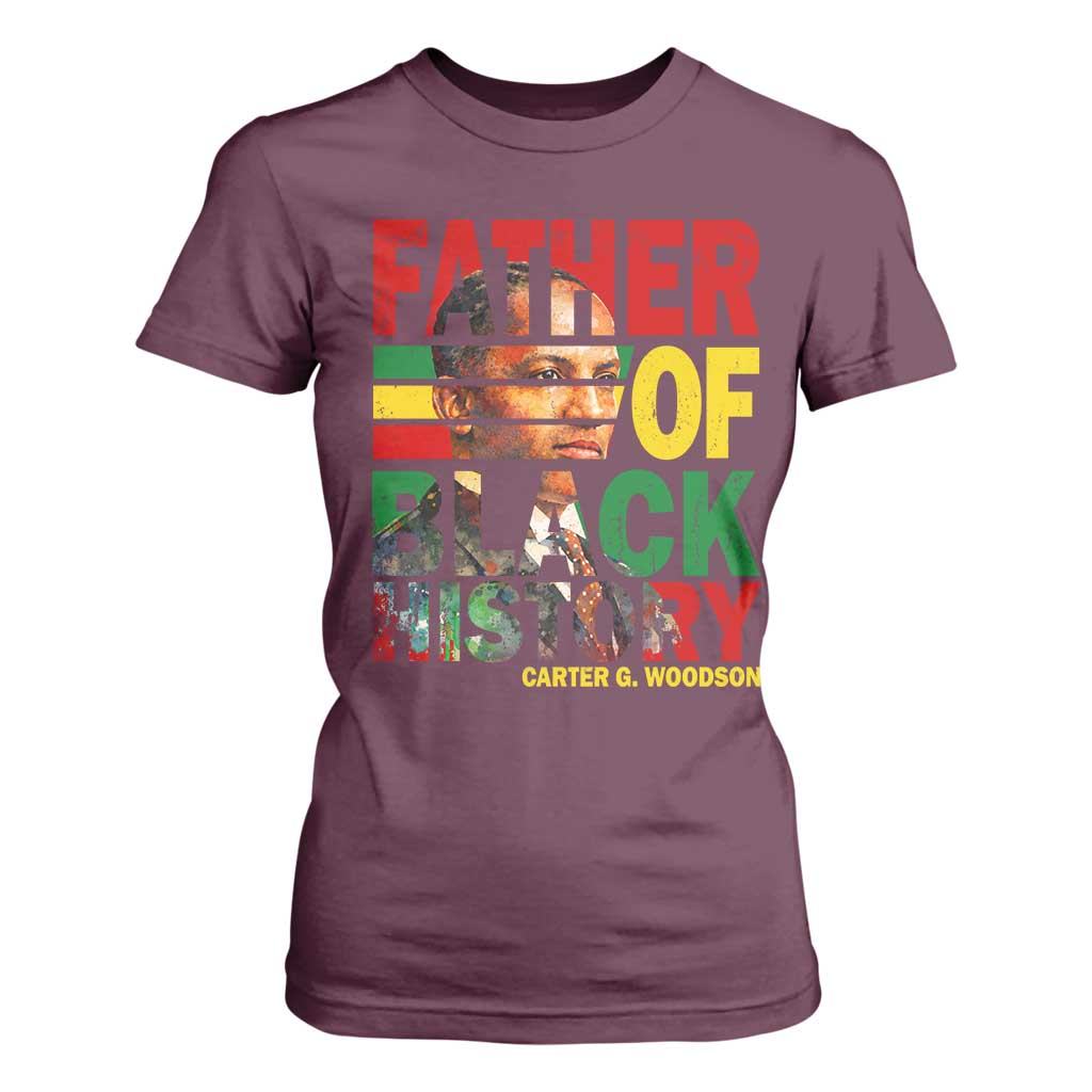 Carter G Woodson T Shirt For Women Father Of Black History Month