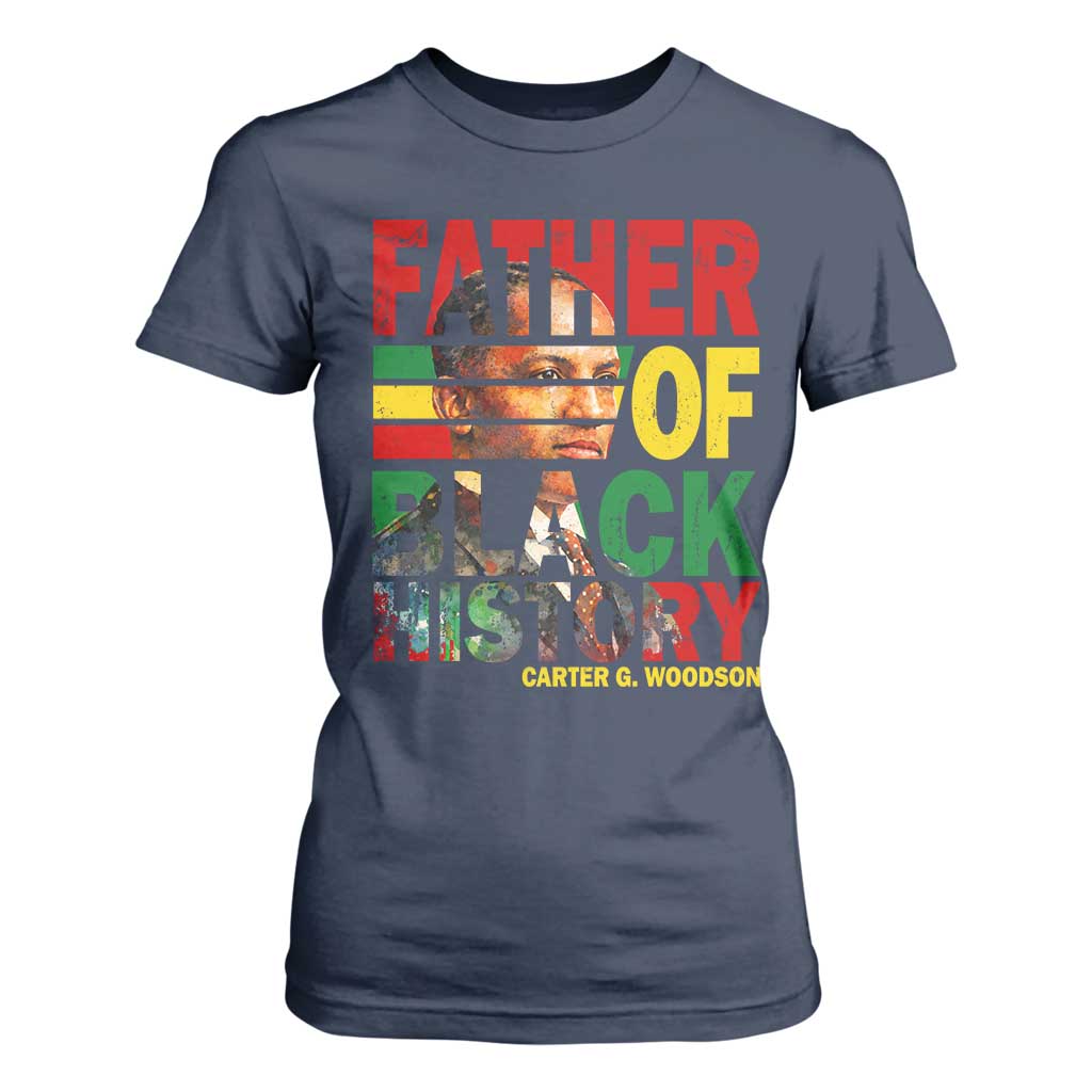 Carter G Woodson T Shirt For Women Father Of Black History Month