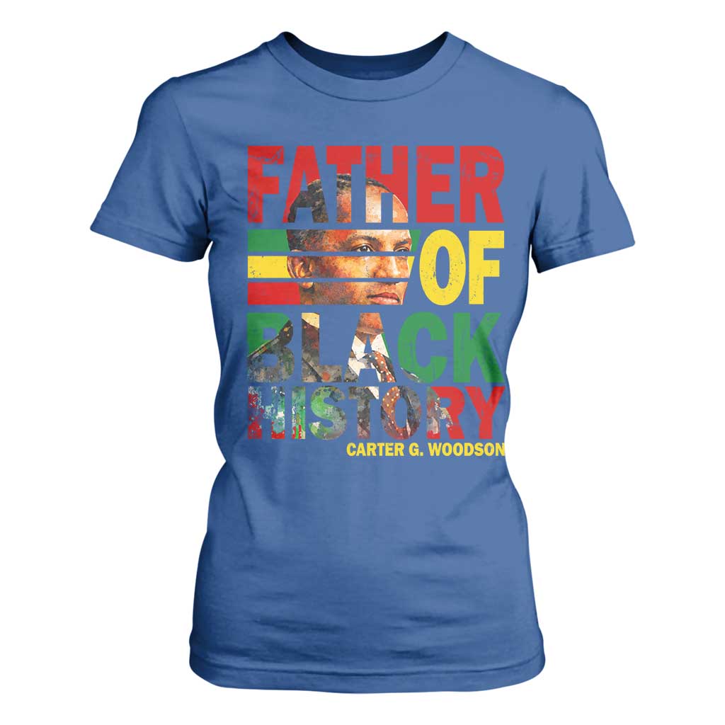 Carter G Woodson T Shirt For Women Father Of Black History Month