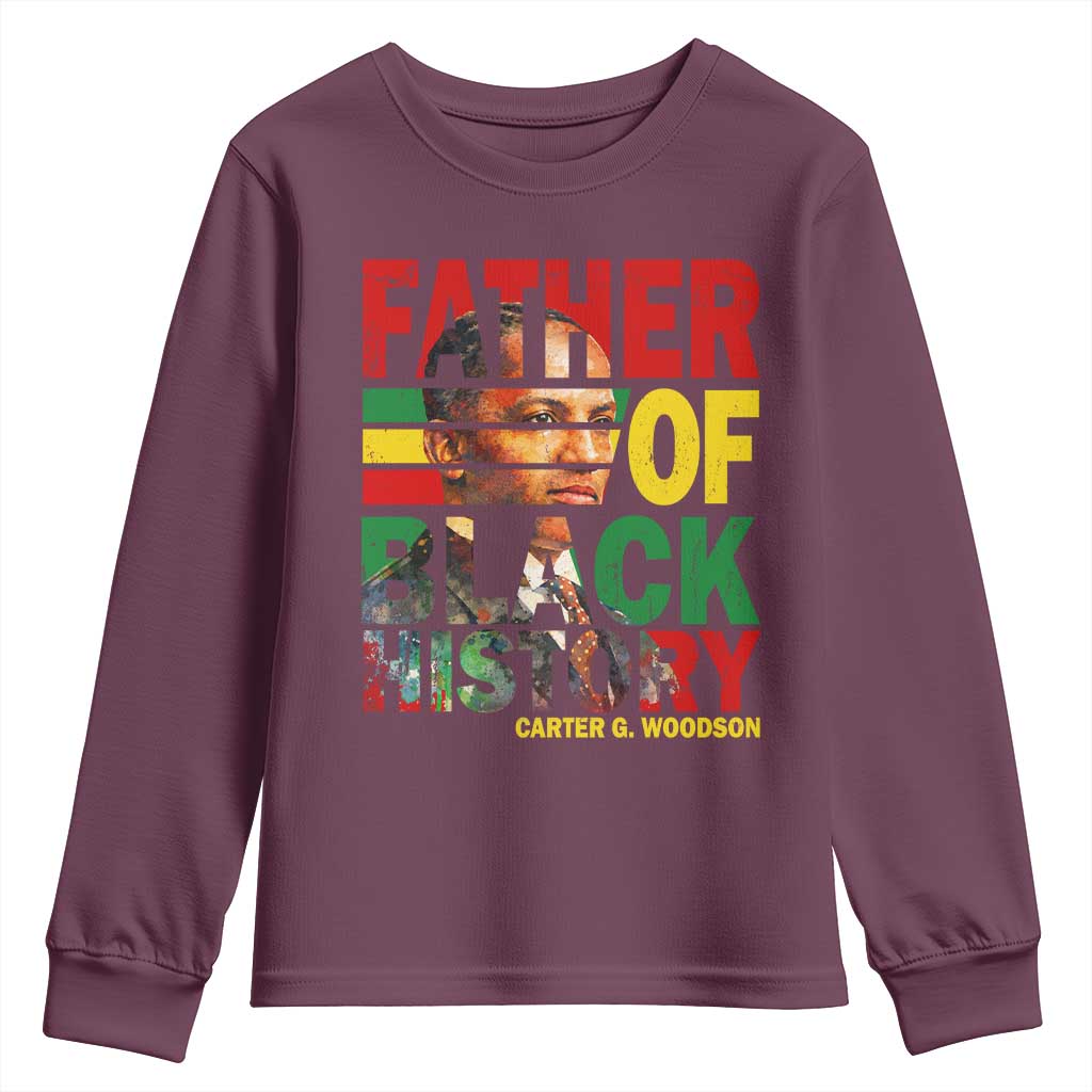 Carter G Woodson Youth Sweatshirt Father Of Black History Month