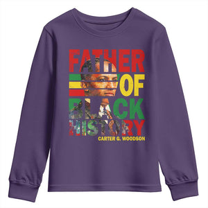 Carter G Woodson Youth Sweatshirt Father Of Black History Month