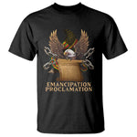 Emancipation Proclamation T Shirt Juneteenth End of Slavery Bald Eagle