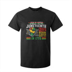 Juneteenth 1865 Because My Ancestors Weren't Free In 1776 T Shirt For Kid Break The Chains