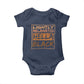 Lightly Melanated Hella Black Baby Onesie Melanin African Pride Black History
