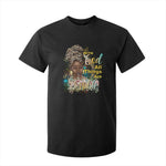 Christian African American T Shirt For Kid With God All Things Are Possible Black Prayer