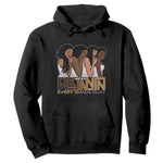 Made With Melanin Every Shade Slays Hoodie Proud African American Afro Girls