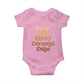 Afro Melanin Black Hair Baby Onesie Curly Coily Curvy Caramel Cutie