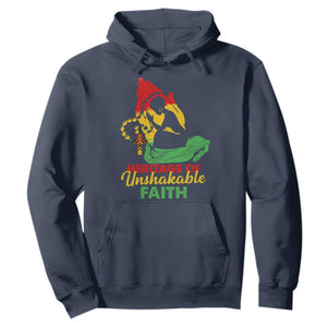 Christian African American Hoodie Heritage Of Unshakable Faith Black History Month