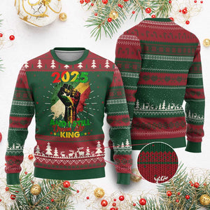 2025 And I Still Dream Like King Ugly Christmas Sweater Martin Luther King Day Black History