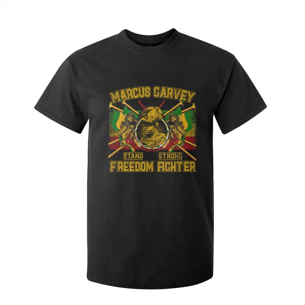 Marcus Garvey T Shirt For Kid Stand Strong Freedom Fighter Black History